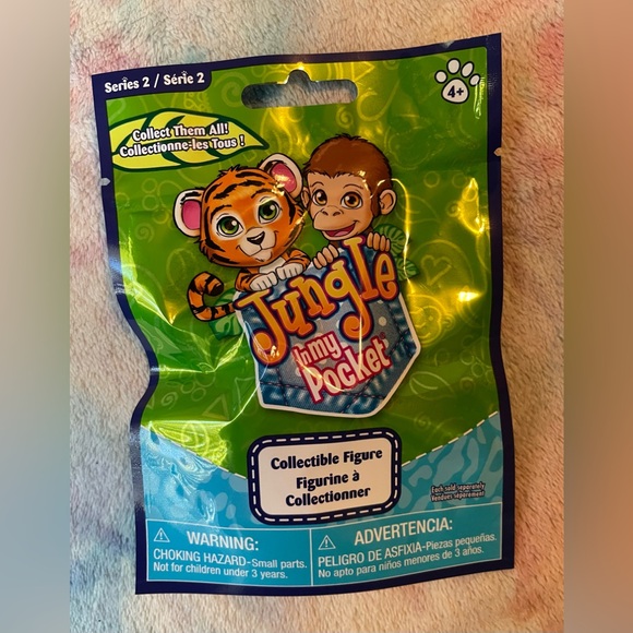 RARE 6 Jungle in my Pocket Series 2 NIB - Picture 3 of 4